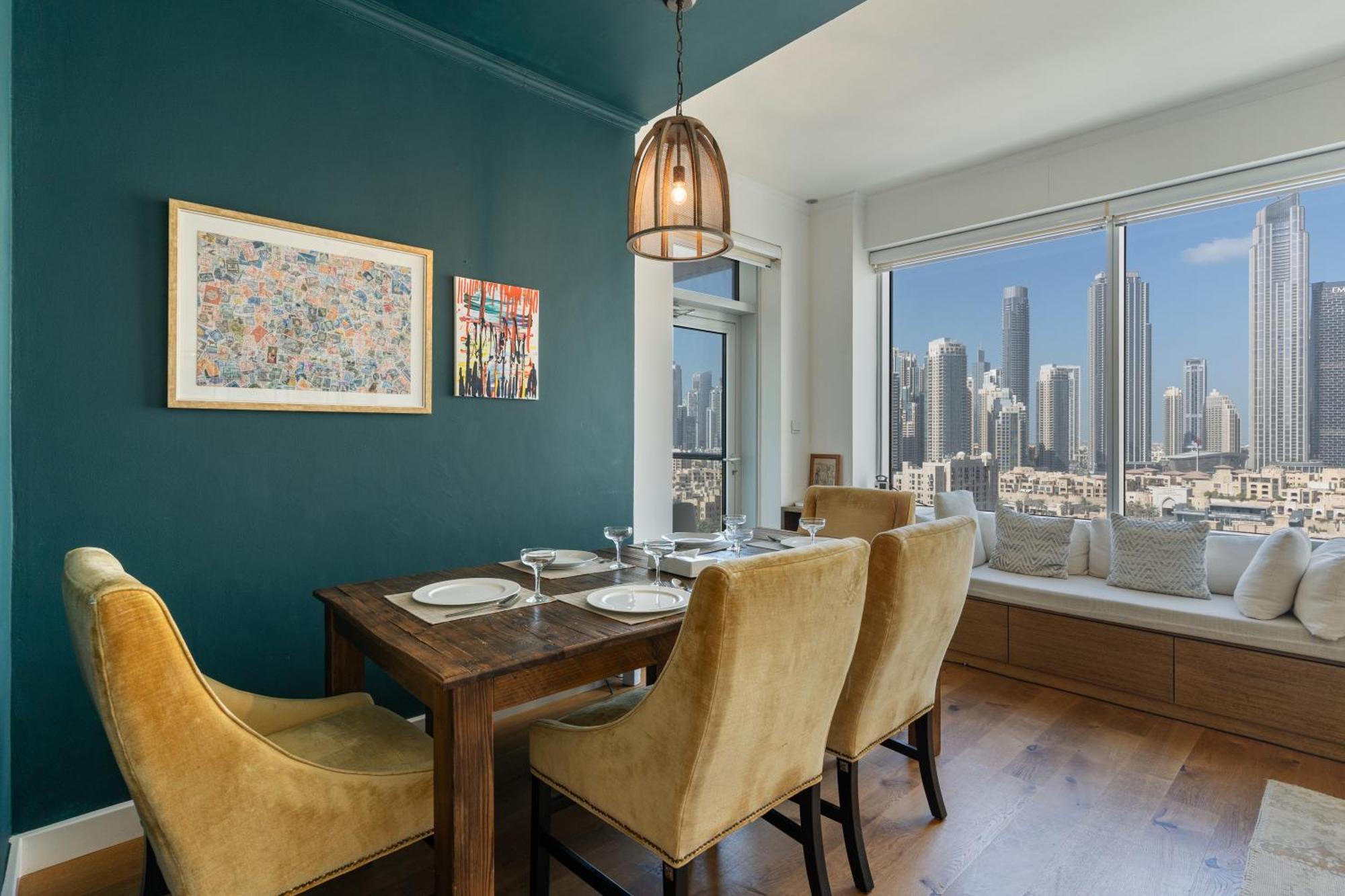 Chic 2Br Apartment, Prime Location Near Dubai Mall - Allsopp&Allsopp Bagian luar foto